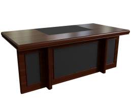 Стол письменный с кожаными вставками Princeton 22101